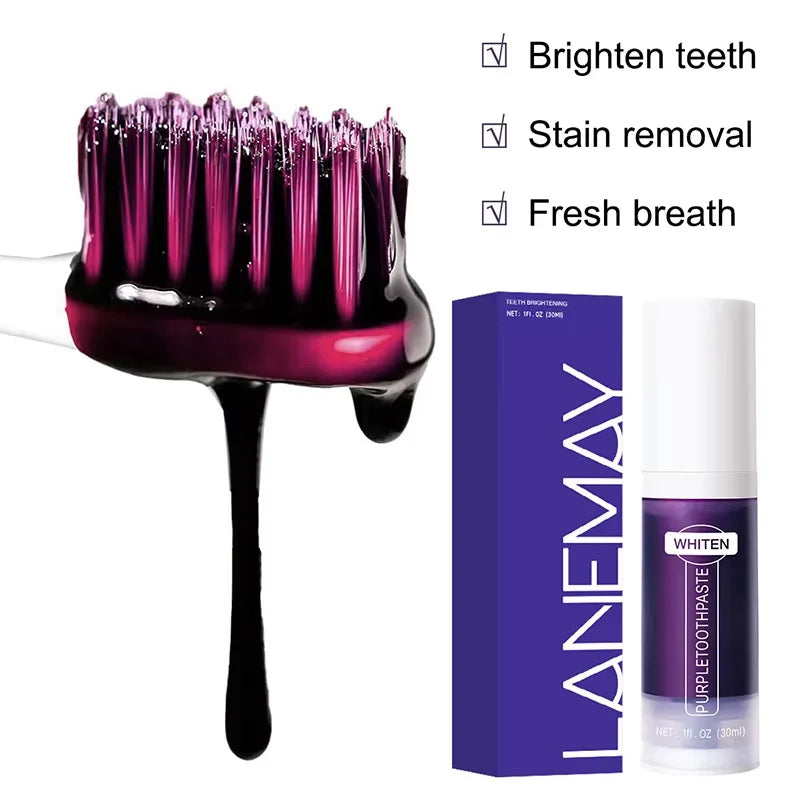 New teeth whitening toothpaste