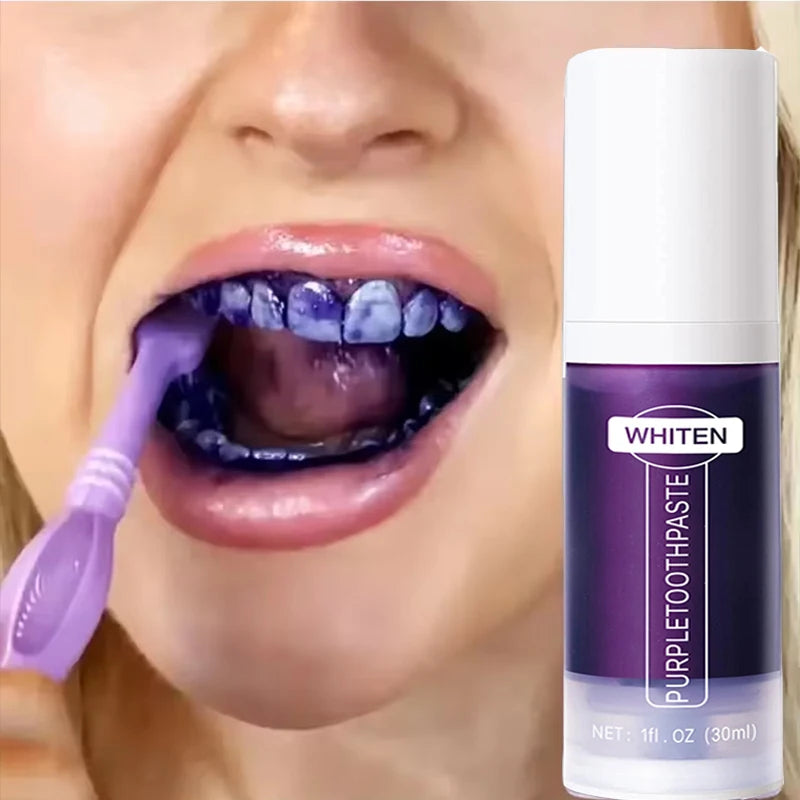 New teeth whitening toothpaste