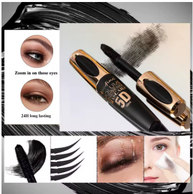 5D Mascara Makeup Waterproof Sweatproof Non-smudgy Non-smudge Natural Lengthening Lasting Cosmetics Makeup Cosmetic