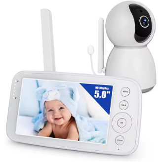 Baby Monitor Camera with 5-Inch Screen