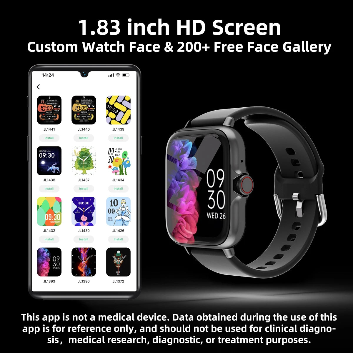 DGA and TPRP smartwatch