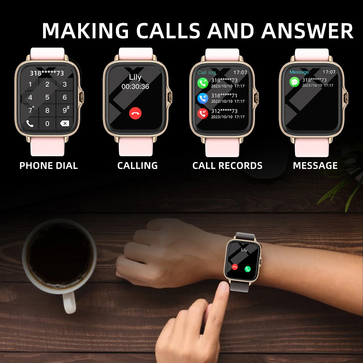 DGA and TPRP smartwatch