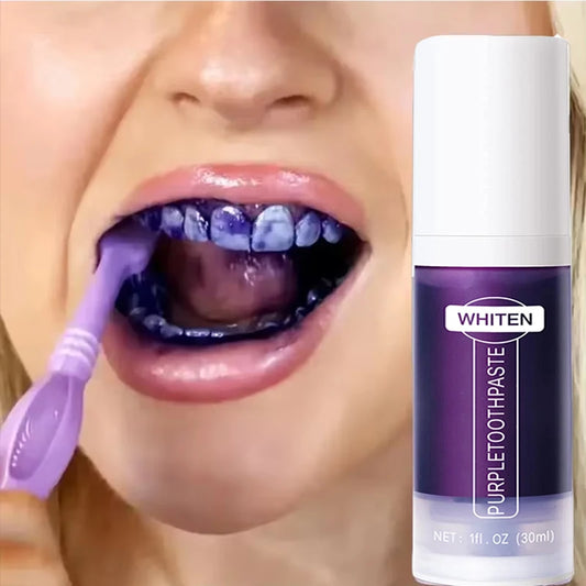 New teeth whitening toothpaste