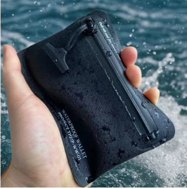 2025 High Quality Tactical Waterproof Coin Purse Card Holder Unisex Outdoor Function Earphone Key Credit Card Holder Small Bag