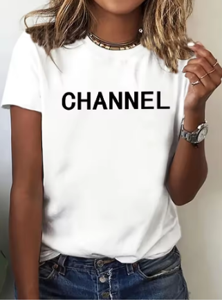 CHANNEL Graphic T-shirt