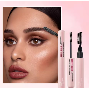 Double Head Eyebrow Soap Wax Eyebrow Styling Gel Waterproof Lasting 3D Feathery Wild Brow Styling Easy To Wear Makeup Eyebrows