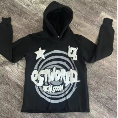 Graphic Print Hoodies Men Clothing Hip Hop Streetwear Harajuku Vintage Sweatshirt Hoodie Casual Versatile Hoodies for Men Tops