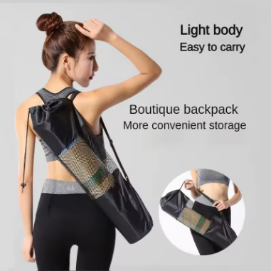 Yoga Mat Pack Gymnastics Mat Pack Yoga Sports Bag Fitness Supplies Storage Stretching Abdominal Muscles Pilates Sports Mat Pack