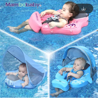 Mambobaby floats.