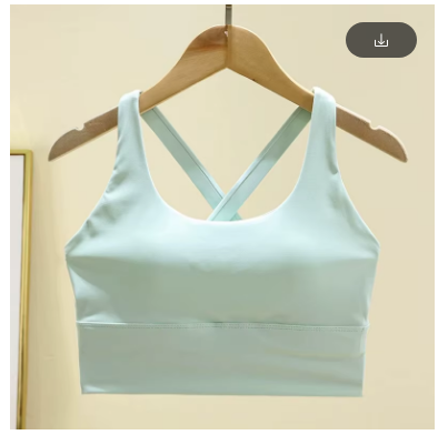 Shockproof High-Intensity Exercise Fitness Bra All-In-One Cup Running Gathered Yoga Beauty Back Breathable Sports Bra for Women