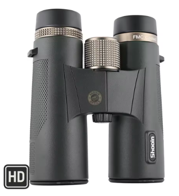 Shooin 8x42 10x42 12x42 FMC HD Optics Binoculars Outdoor Hunting Camping Hiking Handheld