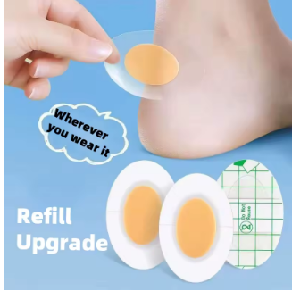10PCS Silicone Shoe Stickers Pain Relief Stickers