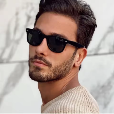 Classic Square Polarized Sunglasses Men Women